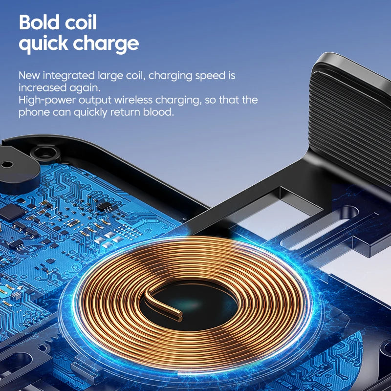 Universal Auto Drahtlose Ladegerät Auto Auto Halterung Telefon Halter Stehen 15W Schnelle Lade Für iPhone Xiaomi Sams...