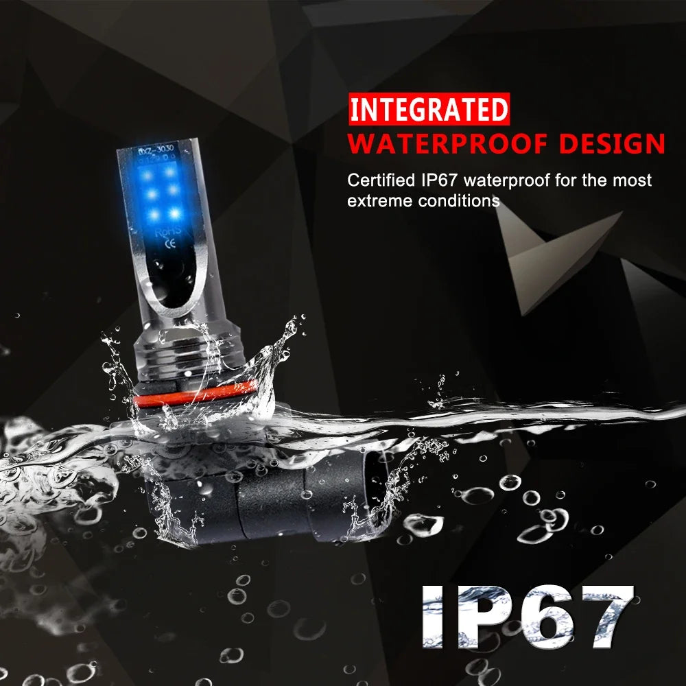 H8 H11 H7 9005 9006 LED Lampe – SwissGlanzGarage Ansicht 3