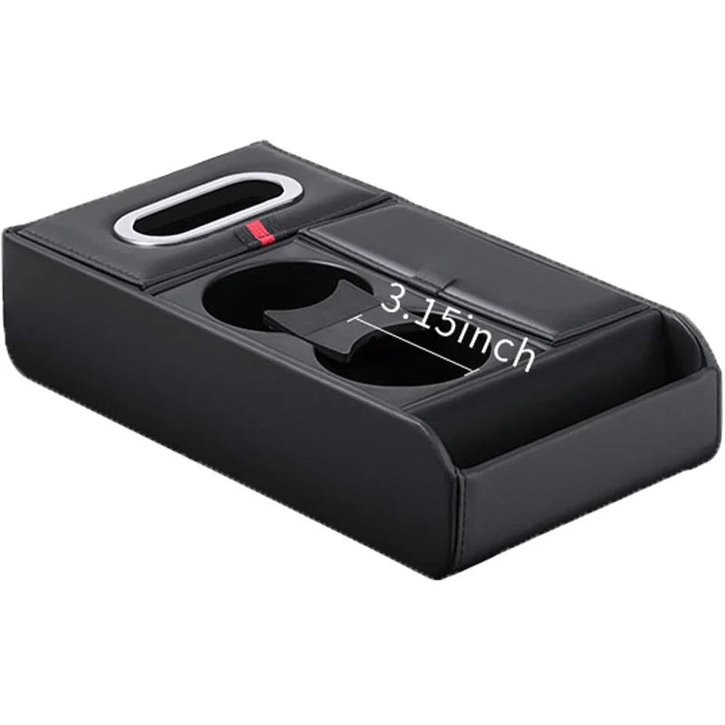 Auto Armlehne Lagerung Box Erhöhung Pad Tissue Box Wasser Tasse