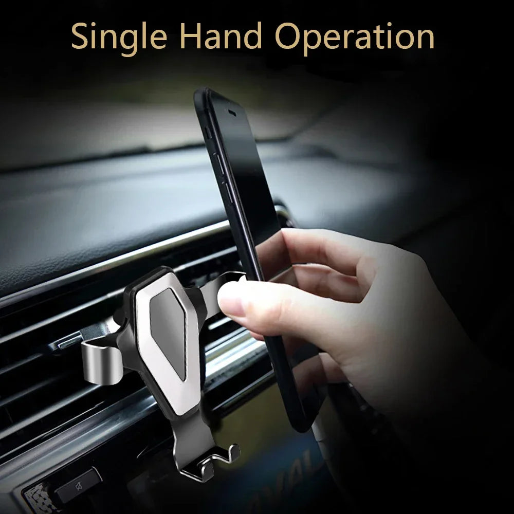 Autotelefon halter Universal Schwerkraft Auto Entlüftung halterung Clip Handy Smartphone Unterstützung Automobile Inn...
