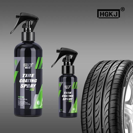 Reifen-Coating-Spray hydrophob Hochglanz Schwarz | SwissGlanzGarage