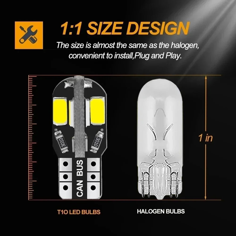 10X LED W5W Canbus Innenraumlicht – SwissGlanzGarage Ansicht 3