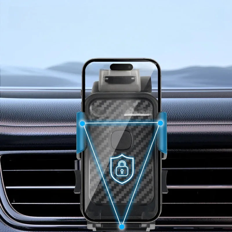 Auto-Handyhalterung [Verbesserte Stärkste Saugkraft & Klammer] Handyhalterung für Armaturenbrett, Windschutzscheibe, ...