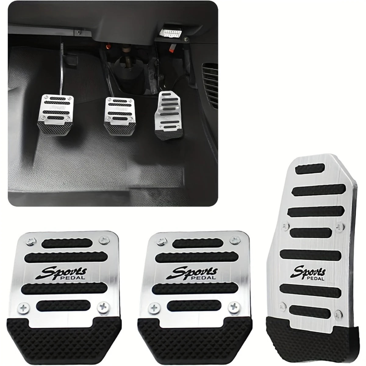 Pedal-Schutzabdeckung Set Manuell – SwissGlanzGarage Ansicht 3