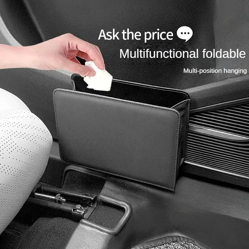 Auto-Mülleimer mit Deckel – für die Autotür – SwissGlanzGarage Ansicht 2