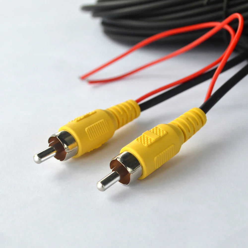 RCA Video Kabel 6M/10M/15M/20M für Rückfahrkamera – SwissGlanzGarage Ansicht 6