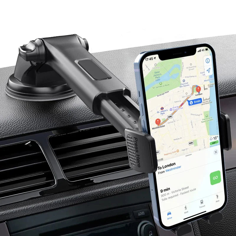 Auto-Handyhalterung für Armaturenbrett oder Scheibe – SwissGlanzGarage Ansicht 3