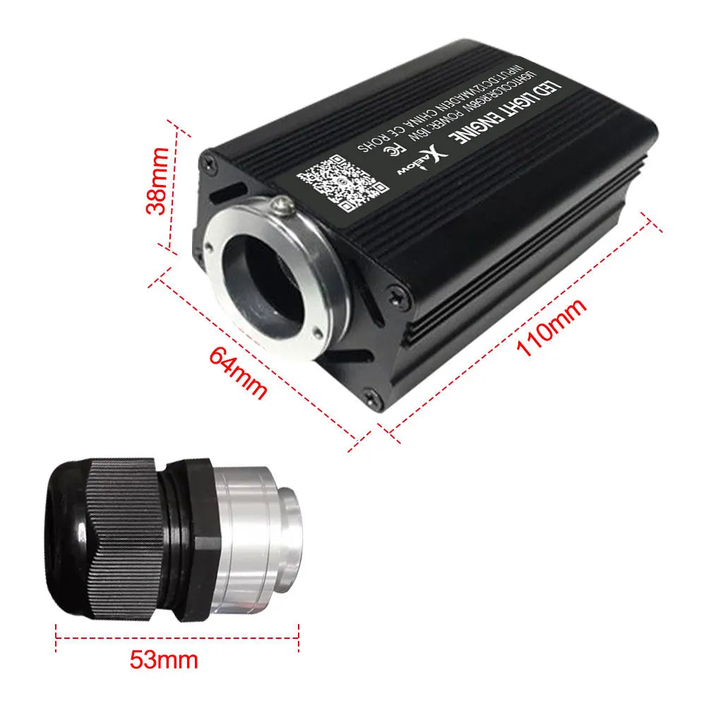 USB LED Ambientebeleuchtung Mini Lampe Auto 12 W – SwissGlanzGarage Ansicht 6