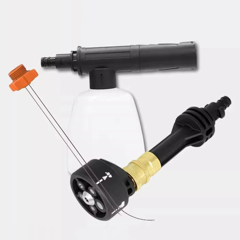 Pressure Car Washer Accessories Washer Surface Cleaning for WORX Nozzle Water Pipe Short Rod Hand Tool Useful Washing To