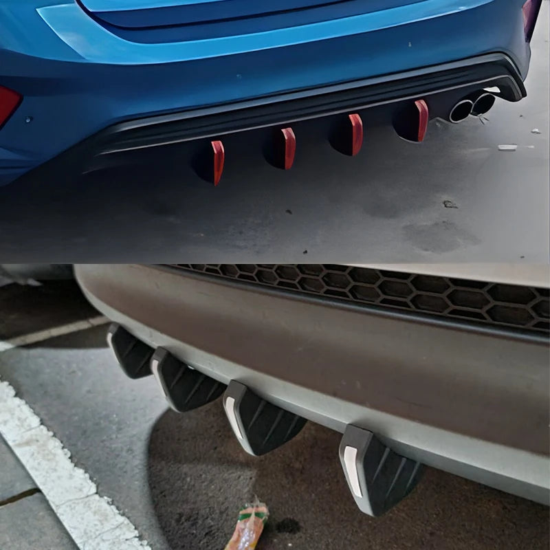 Universal Heckdiffusor-Flossen Set – SwissGlanzGarage Ansicht 2