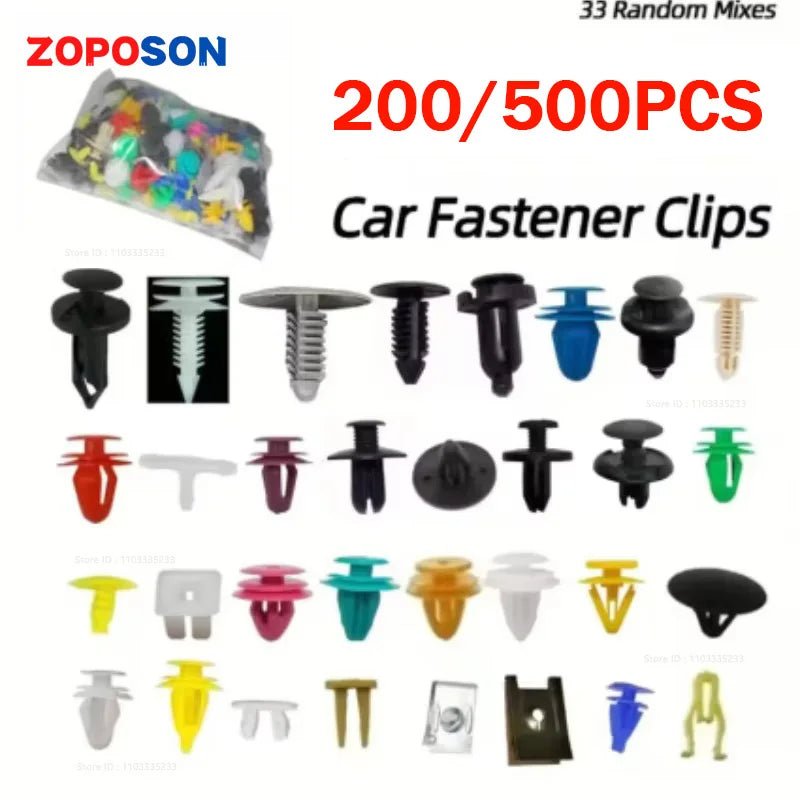 Universal Hybrid Auto-Bumper Clips Set – SwissGlanzGarage Ansicht 2