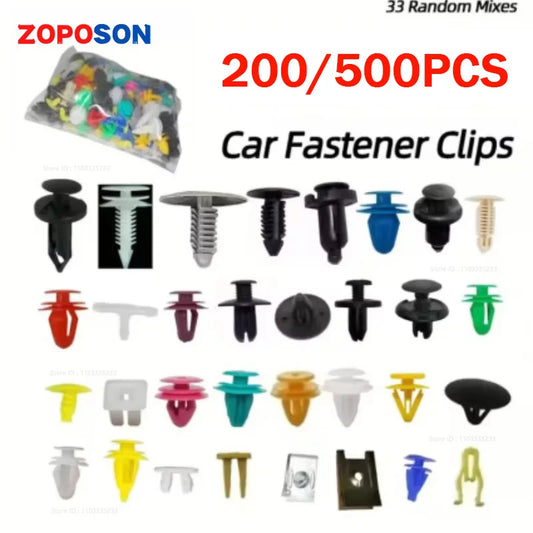 Universal Hybrid Auto-Bumper Clips Set – SwissGlanzGarage Ansicht 2