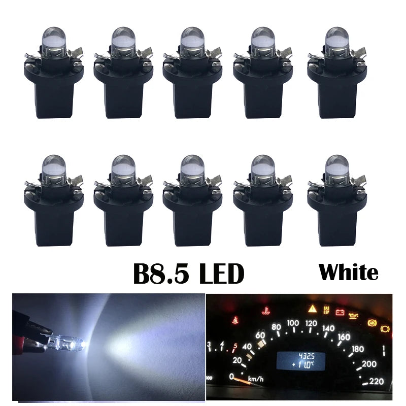 B8.5 LED Innenraumbeleuchtung 10er Set – SwissGlanzGarage Ansicht 3