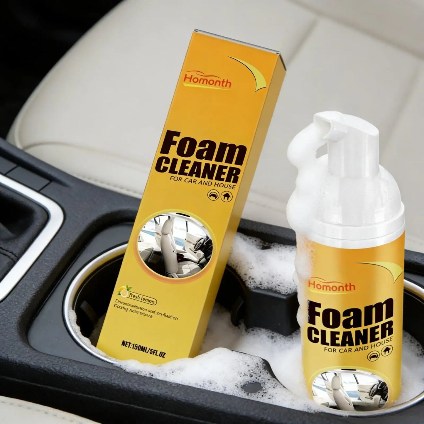 Auto-Schaumreiniger-Spray Multifunktionaler Lederreiniger