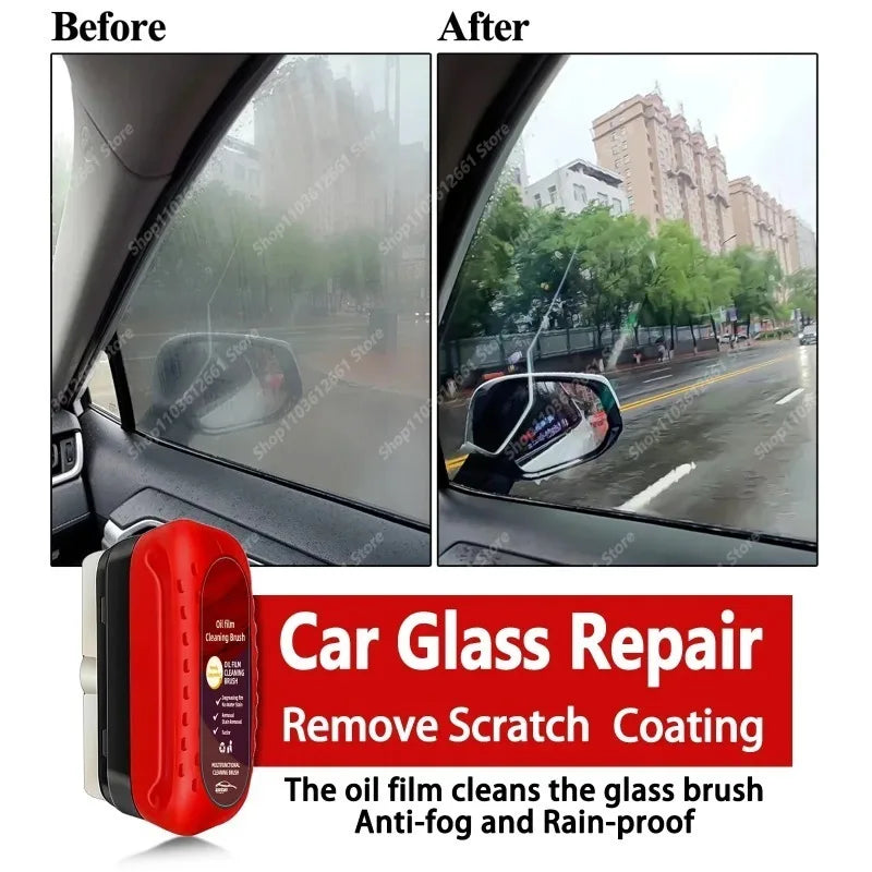 Auto Glas Beschichtung Öl Film Sauber Pinsel Rückspiegel Anti-fog Regen-proof Windows Reinigung Glas Reparatur Lampe ...