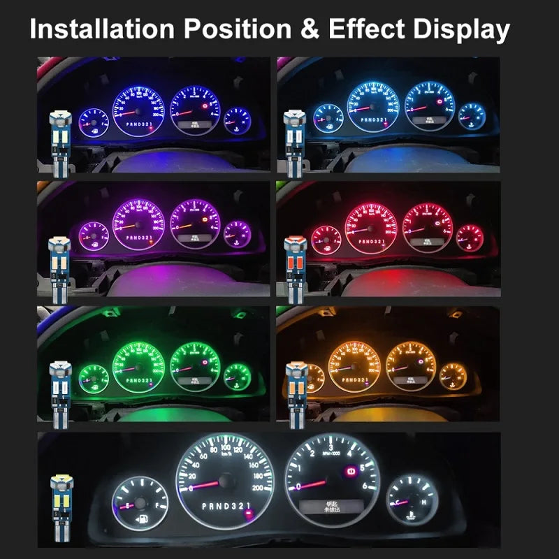 T5 LED Birnen Set 10 Stück – SwissGlanzGarage Ansicht 6