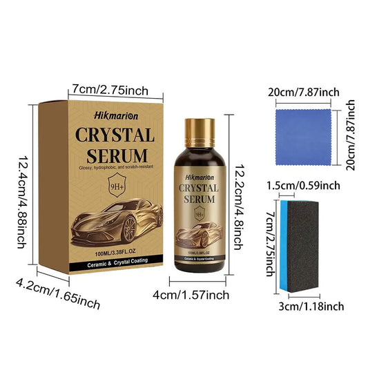 100ML PTZ Graphene-Keramikbeschichtungs-Set 9H+ Advanced Crystal
