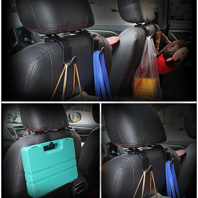 Auto-Kopfstützen-Haken für Taschen – SwissGlanzGarage Ansicht 3