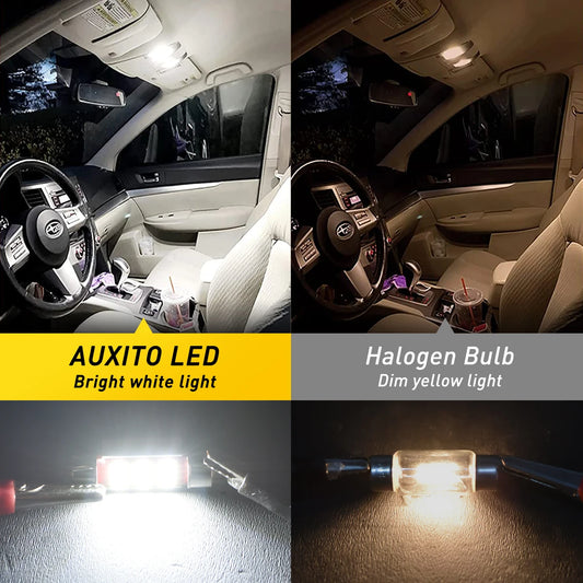AUXITO 31mm 36mm LED Canbus Festoon Birne – SwissGlanzGarage Ansicht 2