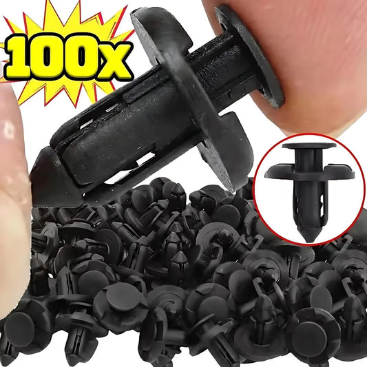 8mm Schwarze Stossstangen Clips Set – SwissGlanzGarage Ansicht 2