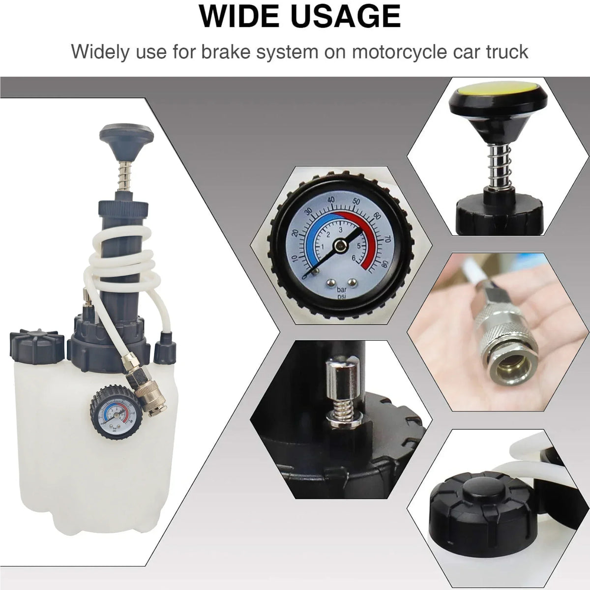 Master-Zylinder Adapter-Kappen Set – SwissGlanzGarage Ansicht 2
