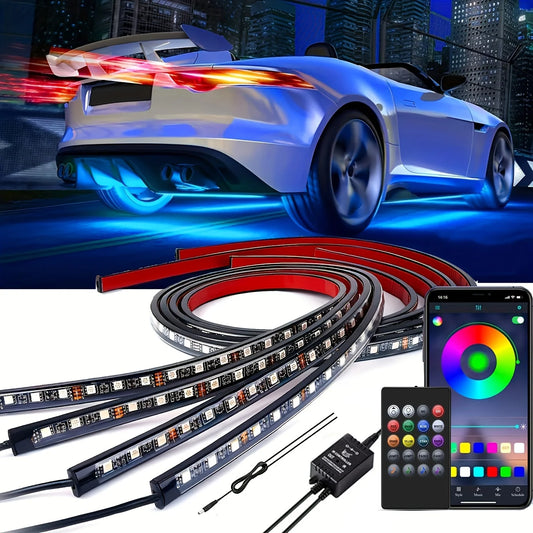 Neon-LED-Auto-Unterboden-Lichtleiste mit Fernbedienung…