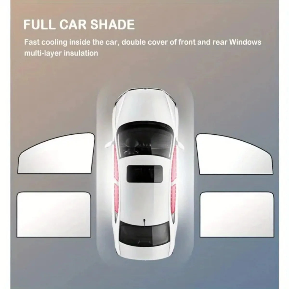 Universal Auto-Sonnenschutz Set – SwissGlanzGarage Ansicht 5