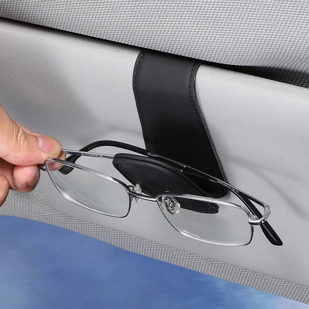 Sonnenblenden-Organizer für Brille & Karte – SwissGlanzGarage Ansicht 5