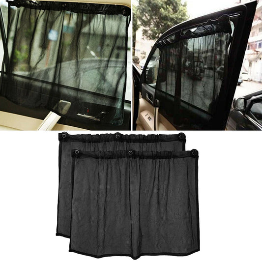 1 Paar Auto-Sonnenschutz, UV-Schutz, Auto-Vorhang, Autofenster-Sonnenschutz