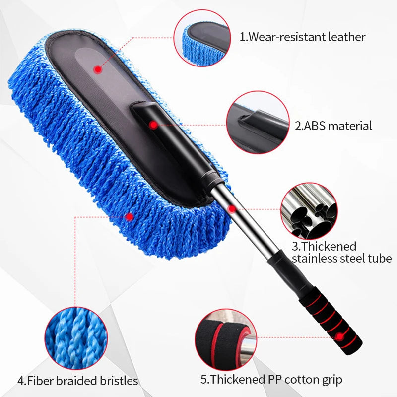 Mikrofaser-Waschhandschuh – als Rollo – SwissGlanzGarage Ansicht 3