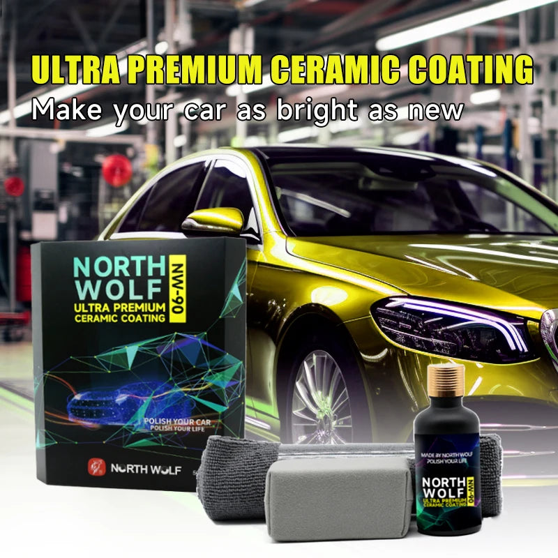 DETAILING 50 ml Graphen-Keramikbeschichtung, hydrophober Lackschutz, Auto-Ultrapremium-Beschichtung, Kratzfestigkeit