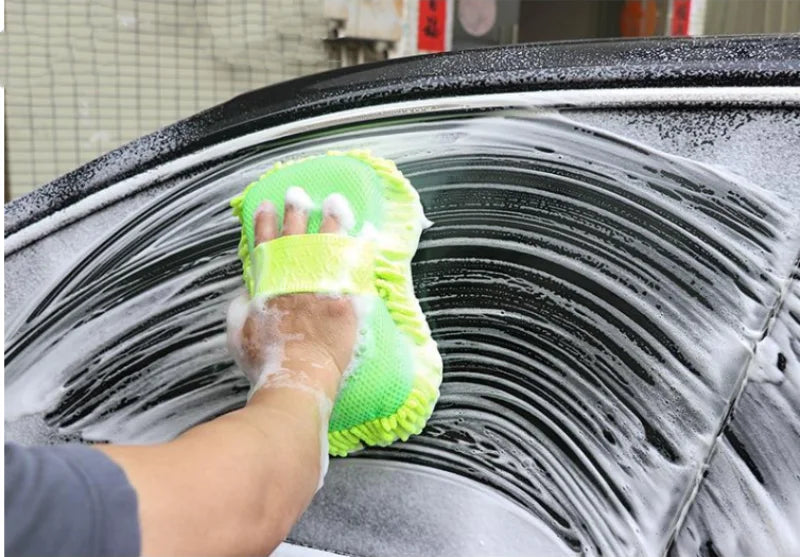 Microfiber Car Washer Sponge Cleaning Car Care