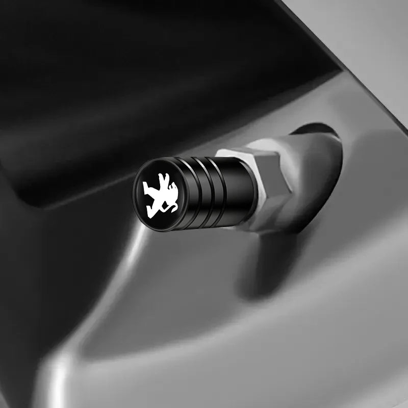 Ventilkappen Set für Peugeot – SwissGlanzGarage Ansicht 4
