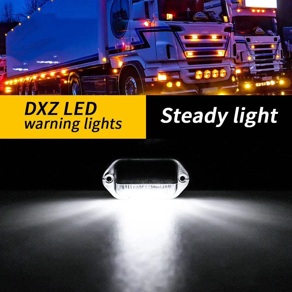 Weisse LED Kennzeichenbeleuchtung 12V 24V DC – SwissGlanzGarage Ansicht 3