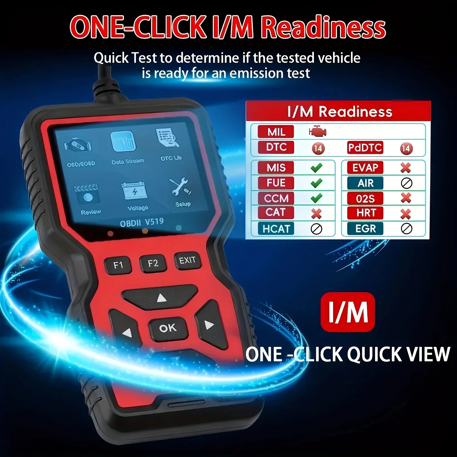 OBD2-Diagnosegerät V519 – SwissGlanzGarage Ansicht 4