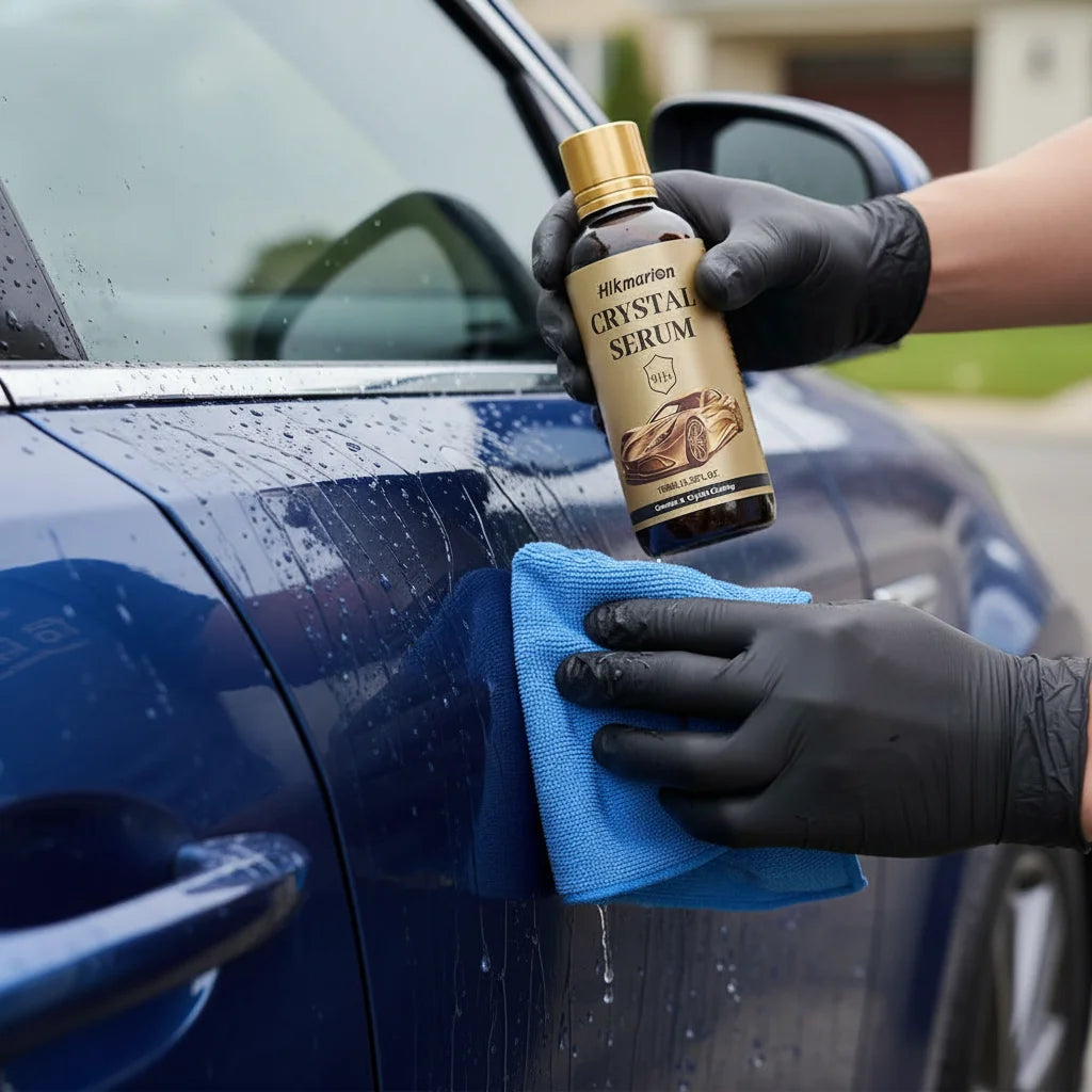 Keramik-Autobeschichtungsset, flüssiges Nanokristall-Serum, Polierwachs, 9H+, fo