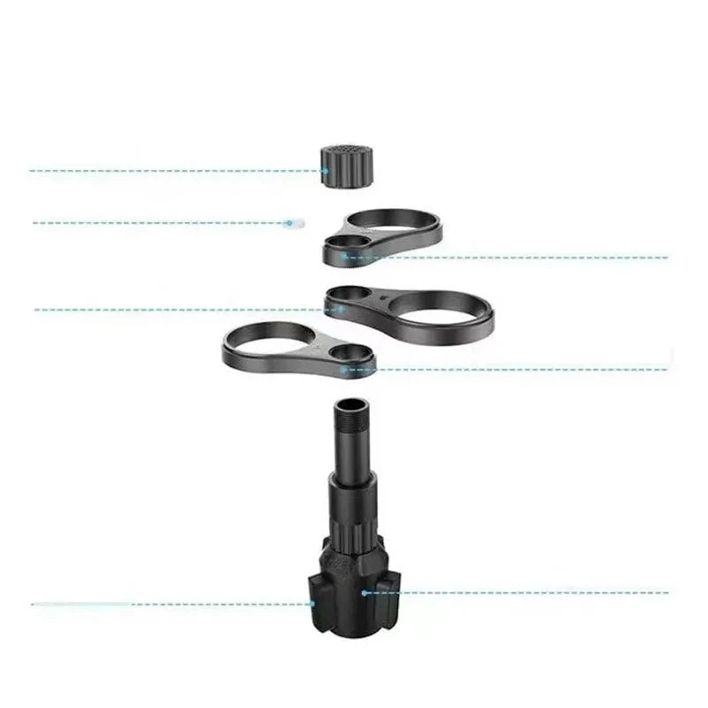 360° Getränkehalter mit verstellbarem Fuss – SwissGlanzGarage Ansicht 5