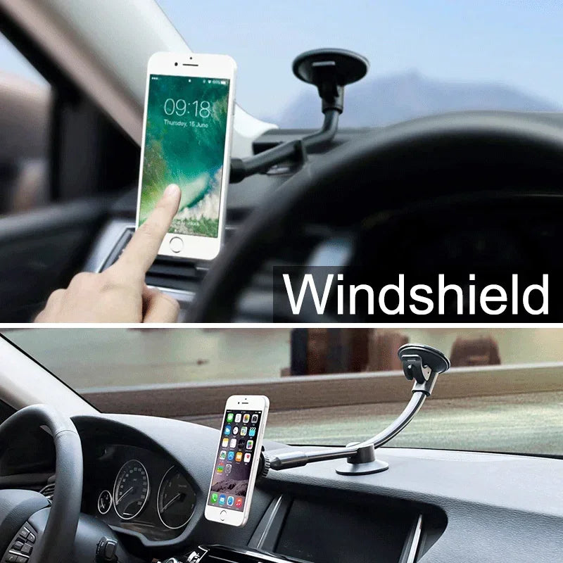 Universal Magnetische Telefon Halter Auto Lange Arm Windschutzscheibe Dashboard Magnet Auto Halter Mount Dock für Tel...