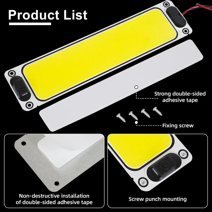 USB LED Ambientebeleuchtung Mini Lampe Auto 90 V – SwissGlanzGarage Ansicht 4