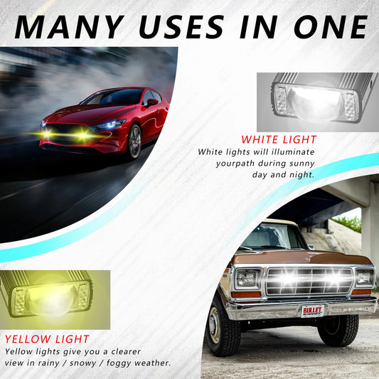 LED Scheinwerfer 1.5 Zoll Mini-Lampe – SwissGlanzGarage Ansicht 2