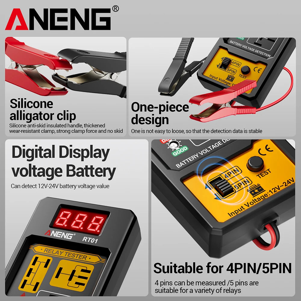 Digitaler Relais-Tester 4/5 Pins – SwissGlanzGarage Ansicht 4