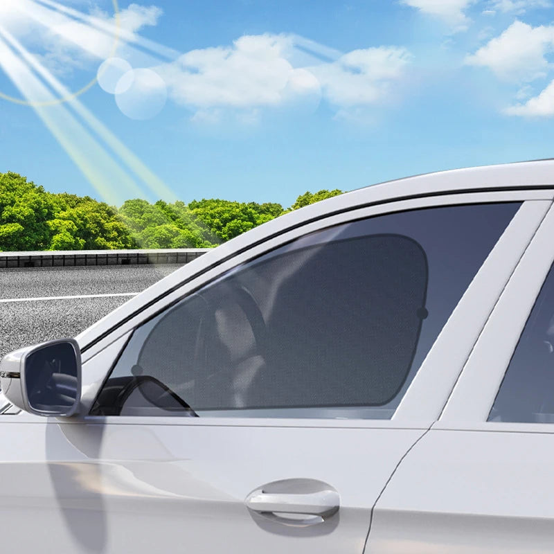 Faltbarer Auto-Sonnenschutz mit Saugnäpfen – SwissGlanzGarage Ansicht 6