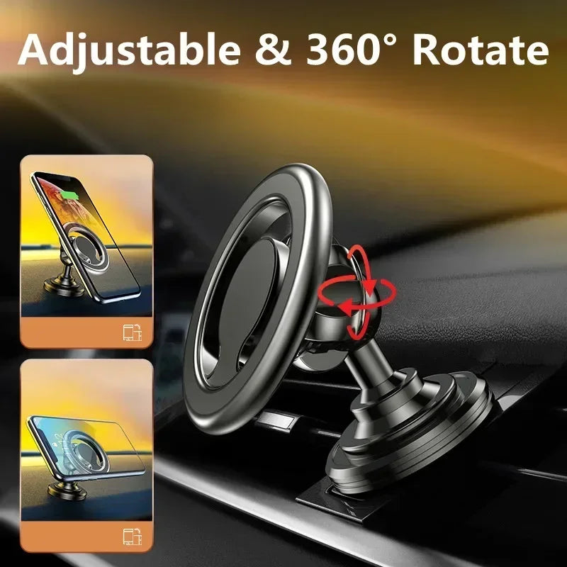 Magnetische Autohalterung Telefonständer Magnet-Autohalterung GPS-Halterung für Armaturenbrett und Lüftungsschlitz fü...