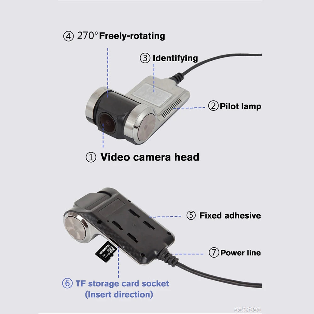 Dashcam HD 1080P für Android Navigationsgerät – SwissGlanzGarage Ansicht 6