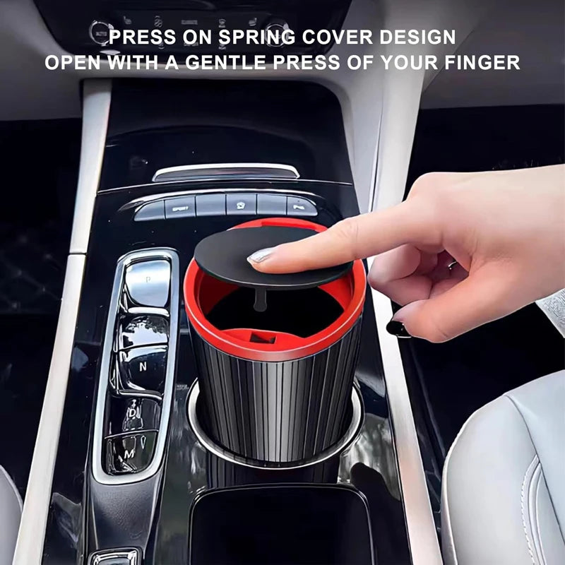 Auto Mülleimer Kann Mini Auto Staub Organizer Auto Innen Müll Tasche