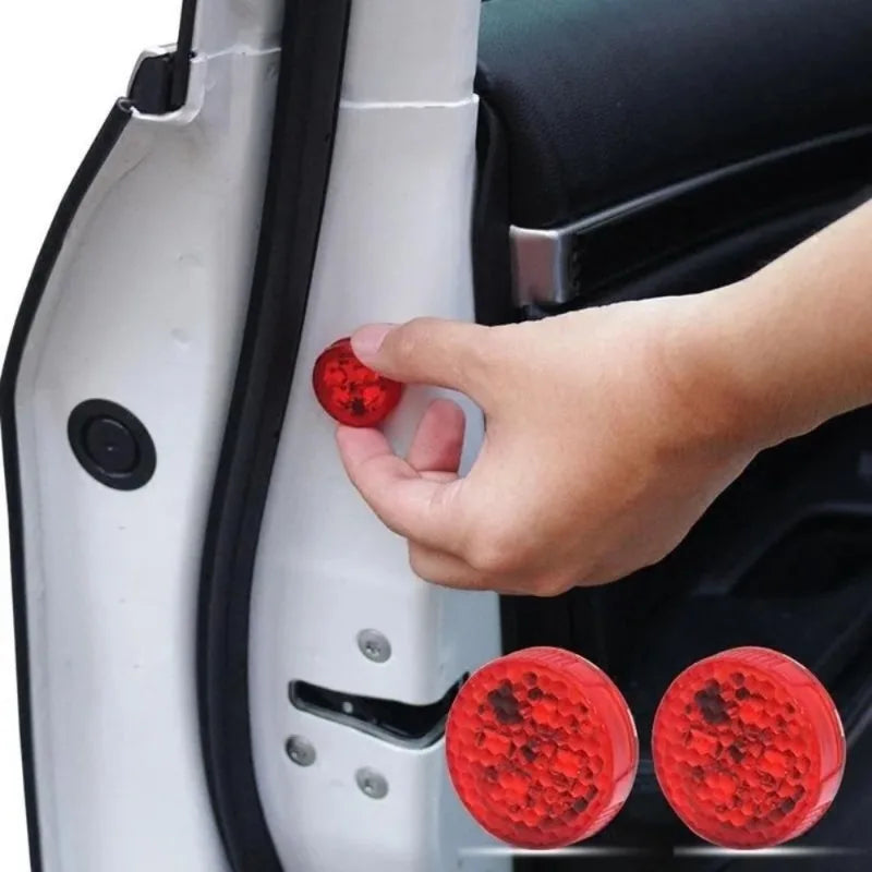 Auto-Türwarnlicht kabellos rot – SwissGlanzGarage Ansicht 3