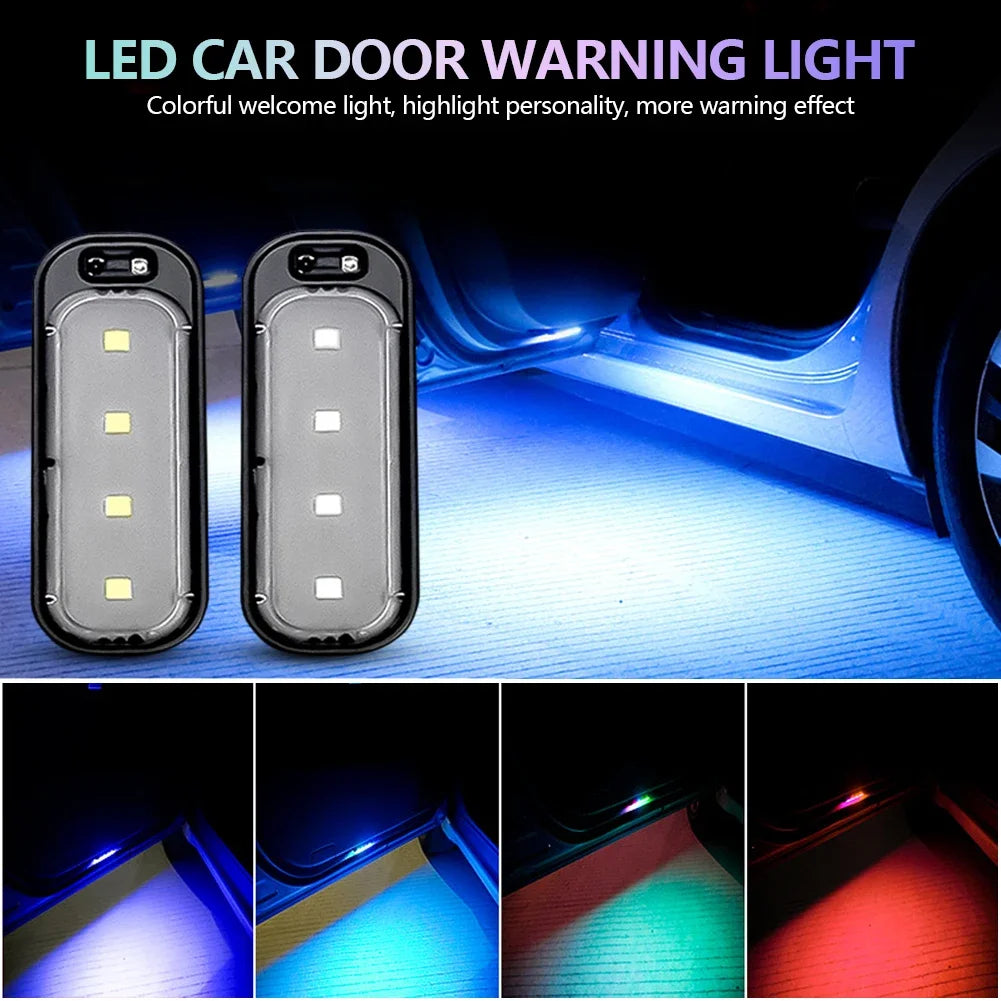 Auto Tür Willkommen Licht RGB/Weiß LED Atmosphäre Licht Drahtlose