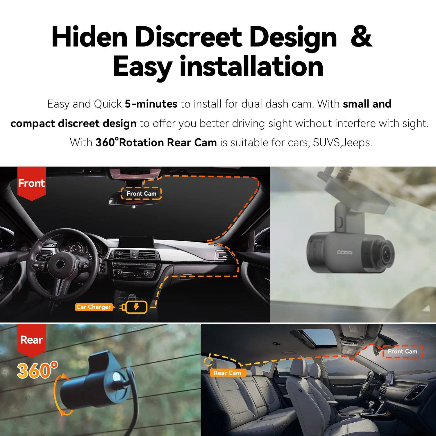 DDPAI Mola N3 Pro Dashcam 2.5K – SwissGlanzGarage Ansicht 5