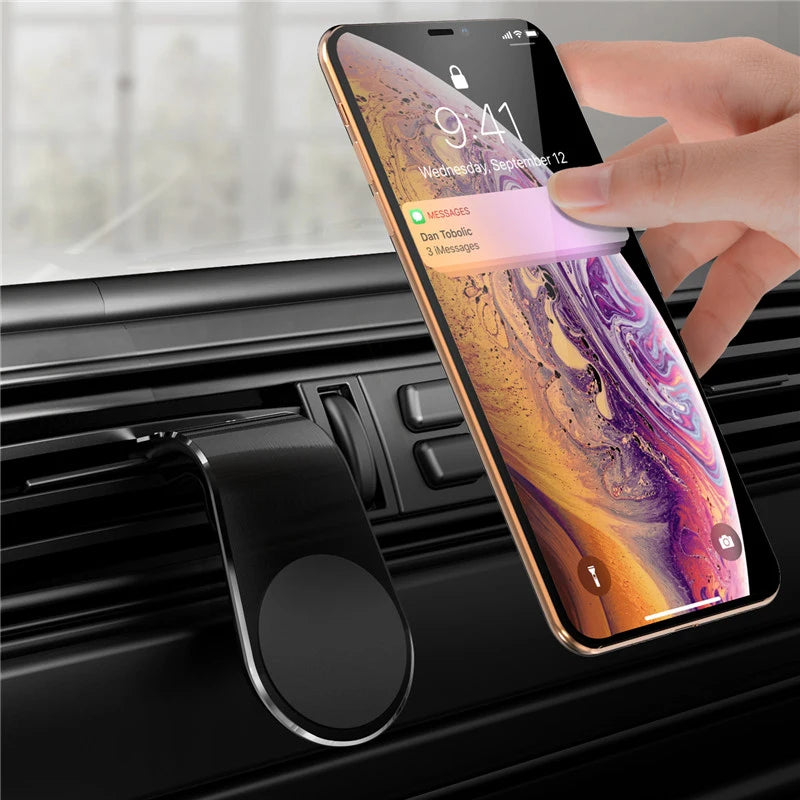 Magnetischer Auto-Handyhalter mit 360-Grad-Drehfunktion – SwissGlanzGarage Ansicht 4