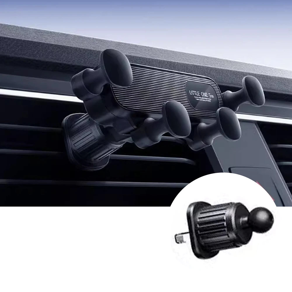 Gravity-Auto-Handyhalterung für Lüftungsschlitze, universeller mobiler Ständer, GPS-Clip, Smartphone-Ständer für 4,7-...
